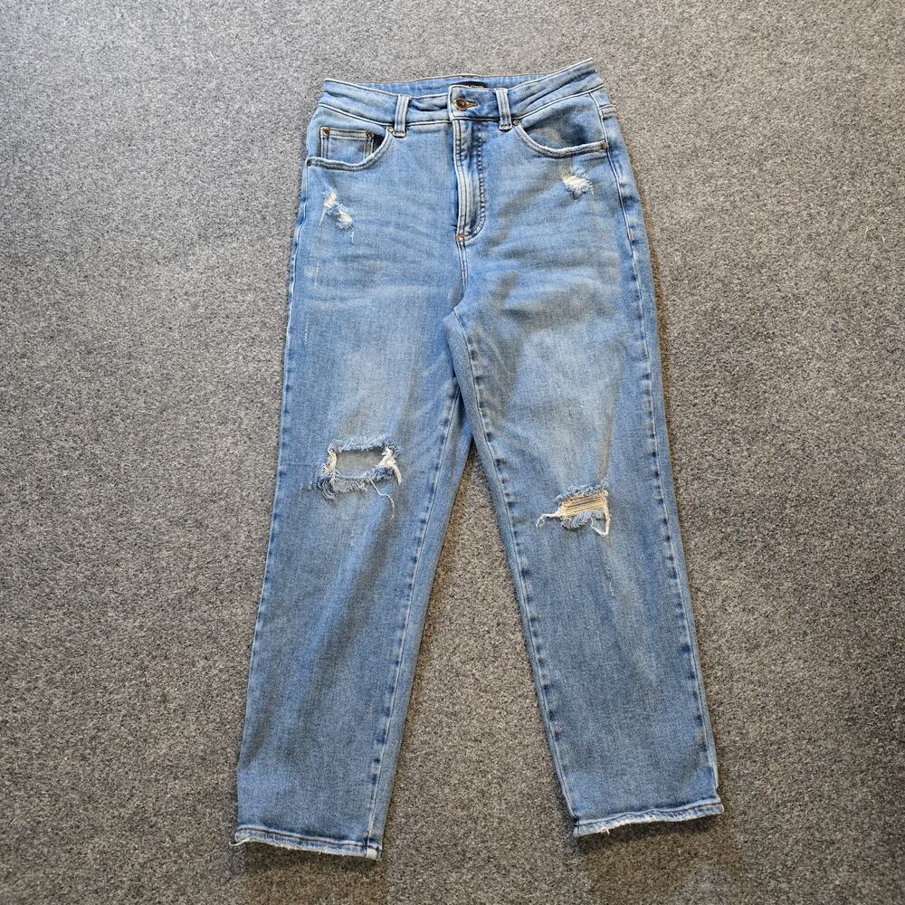 Universal Standard Jeans Womens Size 8 Blue Donna High Rise Curve Straight Leg